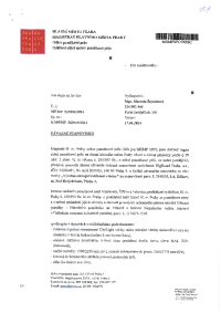 Reklamní vitrína Pod Krejcárkem závazná stanoviska MHMP 2024